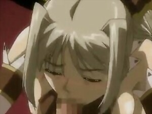 Animação hentai japonesa com finalização brilhante e ação intensa.